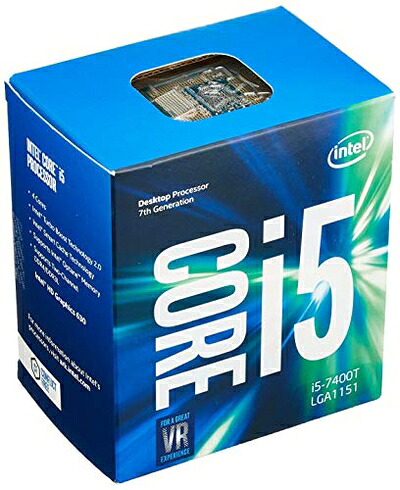 【中古】 インテル Intel 中央処理装置 Core i5-7400T 2.4GHz 6M現ナマ 4中核グループ/4スレッド LGA1151 BX80677I57400T 【BOX】