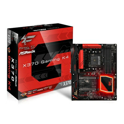 【中古】 ASRock AMD X370チップセット搭載 ATXマザーボード X370 Gaming K4