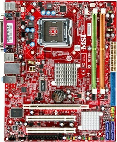 【中古】 MSI ATX INTELシリーズ マザーボード G31M3-F V2