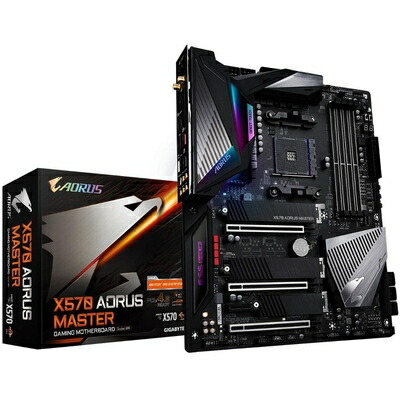 【中古】 GIGABYTE X570 AORUS MASTER ATX マザーボード [AMD X570チップセット搭載] MB4787 37,032円