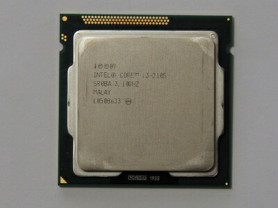 【中古】 インテル Boxed Core i3 i3-2105 3.1GHz 3M LGA1155 SandyBridge BX80623I32105