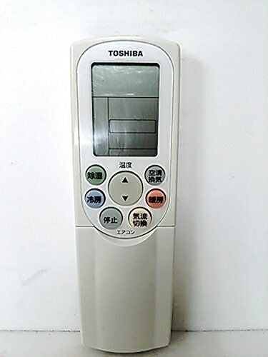 【中古】 東芝 エアコンリモコン WH-F2S