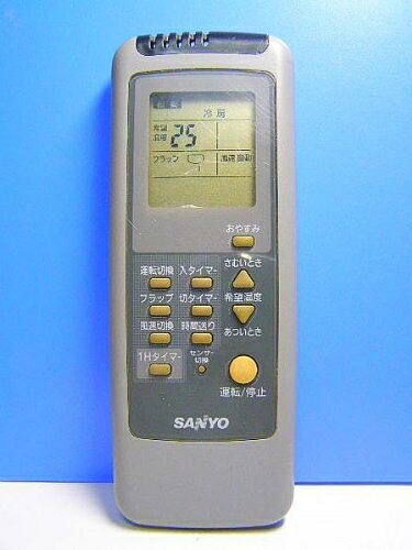 【中古】 サンヨー エアコンリモコン RCS-AR4B(K)