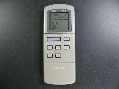 【中古】 TOYOTOMI エアコンリモコン SAC-2