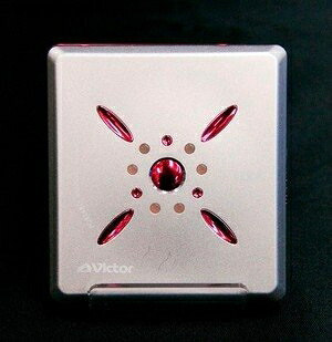 【中古】 Victor 優勝者 JVC XM-C3-P トパーズ色さくら色 携帯型MD電気蓄音機 MDLP相応う （MD生まれ変わり専用機/MDウォークマン）