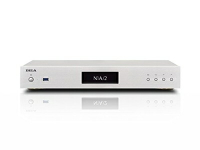 【中古】 DELA ハイレゾ対応デジタルミュージックライブラリ HA-N1AH20/2 （HDD 2TB×1 シルバー）