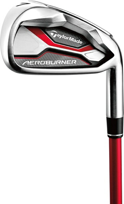 【中古】 TAYLOR MADE(テーラーメイド) AEROBURNER アイアン #5-9,PW 6本組み TM7-415 カーボン フレックス:R 日本仕様