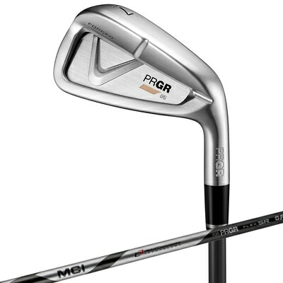 【中古】 プロギア PRGR ゴルフ 2021年 05 アイアン 5本組 ( #6-PW ) 純正カーボンシャフト MCI フレックス:SR