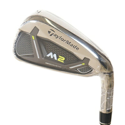 【中古】 TAYLOR MADE(テーラーメイド) M2 アイアンセット(6本セット) 2017年モデル TM7-217 メンズ AF955107 右利き用 ロフト角:I#5:21.5度/I#6:25度/I#7:28.5度/I#8:33度/I#9:38度/PW:43.5度/ 番手:I#5/I#6/I#7/I#8/I#9/PW/ フレックス:R