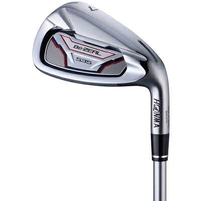 【中古】 本間ゴルフ Be ZEAL ビジール 535 アイアン 単品 【カタログ純正シャフト装着モデル】 NS PRO950GH シャフト スチール メンズ BZ535IAWNSR 右 ロフト角:51.5度 番手:AW フレックス:R