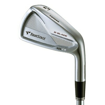 【中古】 ブリヂストン(BRIDGESTONE) TOURSTAGE X-BLADE 709 CB アイアン NS PRO MODUS3 シャフト 6本セット (#5-#PW) フレックス S