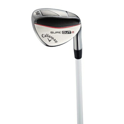【中古】 キャロウェイ (Callaway) ウエッジ SURE OUT2 ウエッジ 56 WG 【カタログ純正シャフト装着モデル】 カーボンシャフト MCI for CW WG4 WHITE L レディース 右 2019年モデル画像