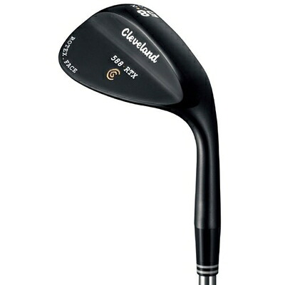 【中古】 Cleveland GOLF(クリーブランドゴルフ) 588 RTX ブラックパール ウエッジ ダイナミックゴールドシャフトS200 56-14