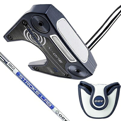 【中古】 オデッセイ(ODYSSEY) 右用 パター AI-ONE #7 ダブルベント (マレットタイプ STROKE LABシャフト SL90(スチール) 33インチ) スチール メンズ