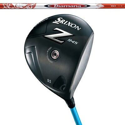 【中古】 DUNLOP(ダンロップ) SRIXON スリクソン Z945ドライバー Diamana R60 カーボンシャフト 9.5S Z945 S 9.5 45in