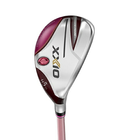 【中古】 DUNLOP(ダンロップ) ユーティリティ XXIO ゼクシオ トゥエルブ ハイブリッド 【カタログ純正シャフト装着モデル】 MP1200L シャフト カーボン レディース 右 ボルドー ロフト角:31度番手:H7 フレックス:Lゴルフクラブ ユーティリティクラブ