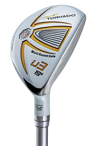 【中古】 キャスコ(Kasco) ユーティリティ POWER TORNADO ユーティリティ STABIL SHAFT メンズ PT-UW 右利き用 ロフト角:19度 フレックス:S｜ベアホームズ
