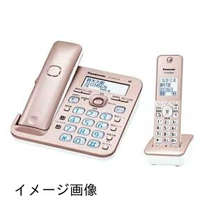 【新古品】 パナソニック 電話機 RU・RU・RU VE-GZ50DL-N [ピンクゴールド]