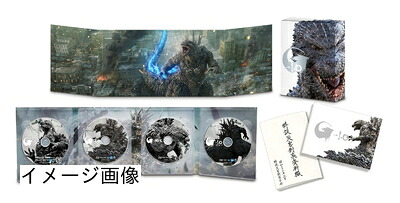 【中古】 『ゴジラ-1.0』 豪華版 4K Ultra HD Blu-ray　同梱4枚組（：アクリルスタンド+ビジュアルシート付き、メーカー特典：名セリフステッカー付き) [Blu-ray] 13,888円