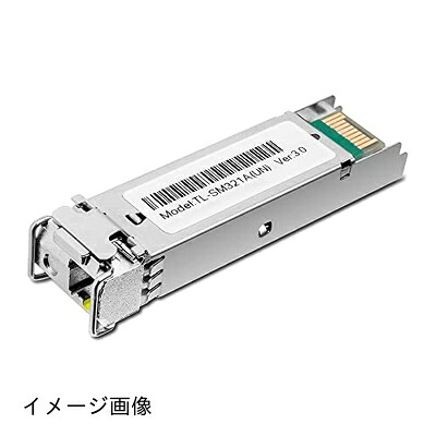 【新古品】 TP-Link ギガビット SFP 10km シングルモード 1000Base-BX LCコネクタ TX:1550nm/RX1310nm 5年 TL-SM321A