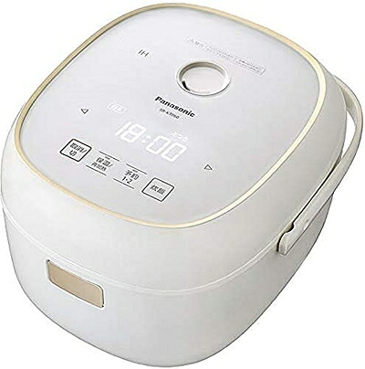 【中古】（新古品） パナソニック 炊飯器 3.5合 一人暮らし IH フラット天面 ホワイト SR-KT060-W