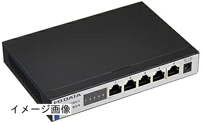 【新古品】 アイ・オー・データ I-O DATA 5ポートスイッチングハブ 2.5Gbps相応う 金属元素筐体 気違い受け答え・静音心積もり 繰り返しさぐり当てる役立つこと 週末受け支える  ETQG-ESH05