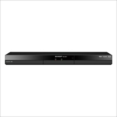 【中古】（新古品） シャープ ブルーレイディスクレコーダー 2B-C10GW1 AQUOS ブルーレイ ダブルチューナー 1TB 地デジ録画 簡単操作 外付けHDD対応 スタンダードモデル