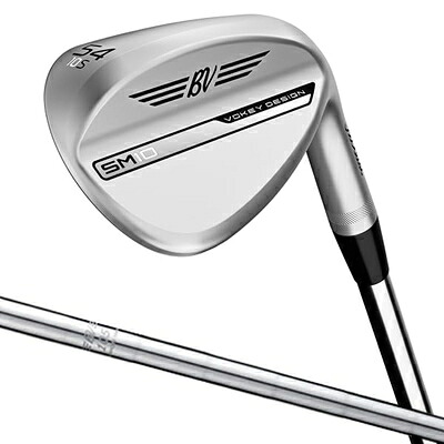 【中古】（新古品） Titleist(タイトリスト) VOKEY DESIGN TOUR CHROME SM10 BV105 WEDGE ボーケイ・デザイン ツアークロム エスエム テン ビーブイ105 ウェッジ【62-08(Mグラインド) / ワンフレックス(S相当)】日本正規品 RH 右利き用