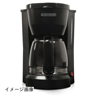 【新古品】 【並行輸入】Black & Decker DCM600B 5-Cup Coffeemaker, Black　コーヒーメーカー｜ベアホームズ