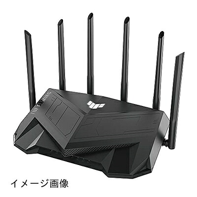 【新古品】 ASUS 無線LAN 無線電話 ルータ 無線LAN6 4804+574Mbps v6つけ加える相応うデュアルバンドゲーミング TUF-AX5400 (A) メッシュ役立つこと付 3階建 / 4LDK なおなお書き5/Nintendo Switch/iPhone/android 相応う