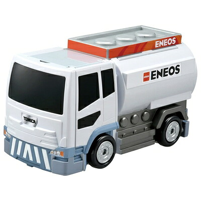 【中古】(新古品) タカラトミー『 トミカ ぶるっと給油 ! おしごと変形ガソリンスタンド ENEOS 』 ミニカー 車 おもちゃ unisex 3歳以上 玩具安全基準合格 STマーク認証 TOMICA TAKARA TOMY|ベアホームズ