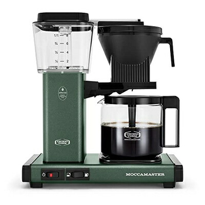 【中古】（新古品） Technivorm Moccamaster 53923 KBGV 選りわける 10優勝杯 珈琲製造業者 ジュニパー 40薬局衡オンス 10優勝杯 1.25L