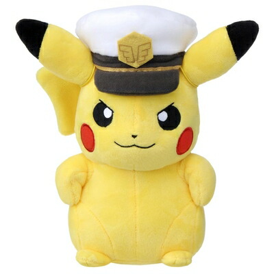 【中古】（新古品） ポケットモンスター ポケモンぬいぐるみ キャプテンピカチュウ