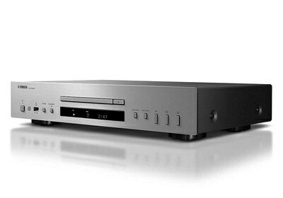 【中古】（新古品）YAMAHA CD電気蓄音機 エントリー真似形 しろがね色 CD-S303-S
