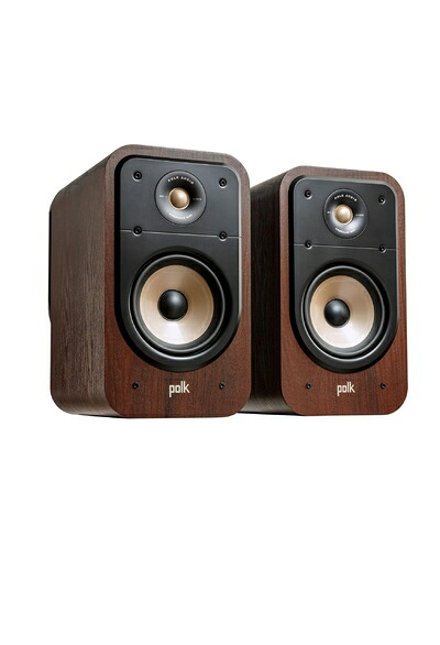 【中古】（新古品） ポークオーディオ POLK AUDIO SIGNATURE ELITE ES20 ブックシェルフスピーカー ブラウン ES20BRN（2台1組）｜ベアホームズ