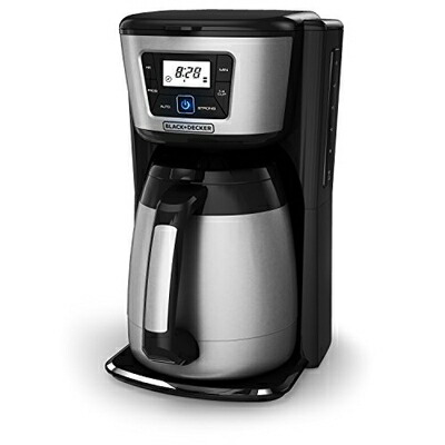 【中古】（新古品） Black and Decker 12-Cup Thermal Coffeemaker 珈琲製造業者 【並行輸入品】