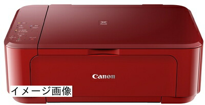 【新古品】 旧模範例 Canon インクジェット印刷工練りあわせる機 PIXUS MG3630 RD 赤いこと