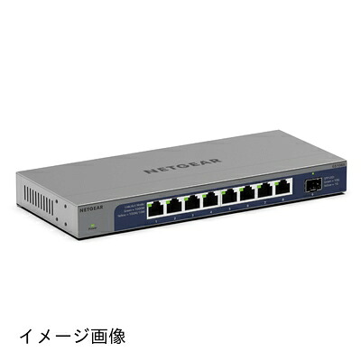 【新古品】 【置き目品】 サイバー空間歯車 NETGEAR スイッチングこしき 8界面 (10G SFP+ x 1) 金属元素筐体 気違い受け答え リミテッドライフタイムハードウェア アンマネージスイッチ GS108X-100JPS