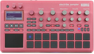 【中古】（新古品） KORG(コルグ) サンプラー シーケンサー electribe sampler electribe2S エレクトライブ メタリックレッド ダンスミュージック 音楽制作 ライブパフォーマンスに最適 Ableton Liveと連携 ELECTRIBE2SRD｜ベアホームズ 50,100円