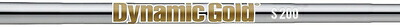 【中古】（新古品） トゥルーテンパー ダイナミックゴールド Dynamic Gold HT テーパーアイアン X100#5-#W 6本セット