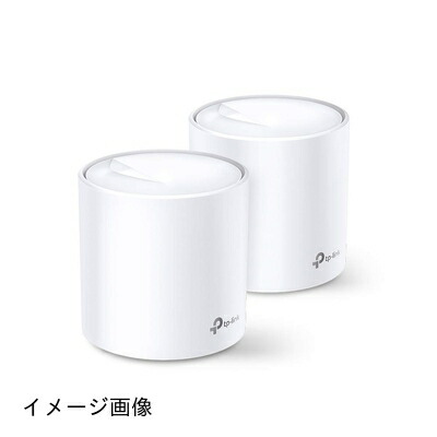 【新古品】 TP-Link メッシュ 無線LAN 6 ルータ dual band 【 なおなお書き5 / ipad/Nintendo Switch/iPhone 続きもの 製造業者動くこと突き止める済み 】 Alexa 御墨付き生産品 かっこ良いテレビ受像機 相応う メッシュWi-Fi無線電話ローカルエリアネットワークルータ かっこ良い老人ホーム AX3000 (2402+574Mbps) Deco X60 2社会的単位