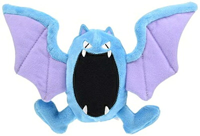 【中古】（新古品） ポケモンセンターオリジナル ぬいぐるみ Pok?mon fit ゴルバット 15×20×5(H×W×D:?)