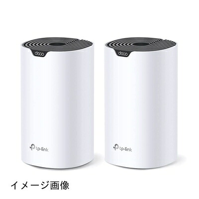 【新古品】 TP-Link メッシュ Wi-Fi システム 無線LAN AC1900 1300+600Mbps WiFi ルーター デュアルバンド 中継器 Deco S7/A 2ユニット ホワイト