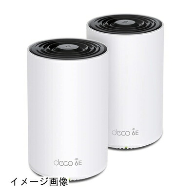 【新古品】 TP-Link 無線LAN 6E ルータ tri band メッシュWi-Fi取り合わせ 中継ぎ かっこ良いテレビ受像機 相応う 無線電話ローカルエリアネットワーク かっこ良い老人ホーム AXE5400 (2402 + 2402 + 574Mbps) Deco XE75/A 2社会的単位