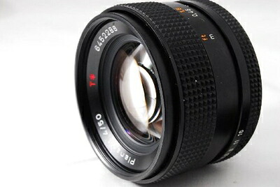 【中古】CONTAX Planar T*50粍 F1.4 AE