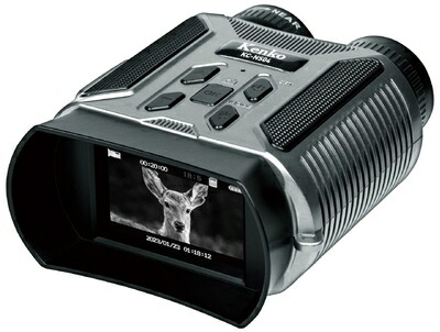 【中古】 ケンコー(Kenko) IRナイトレコーダー KC-NS04 ST 液晶プロテクターセット 最大1080p/30fps 赤外線照射装置内蔵 有効画素数約123万画素 2.4型IPSモニター 1/3型CMOSセンサー 162750