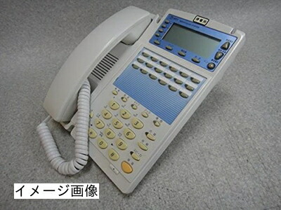 【新古品】 GX-(18)IPFBTEL-(1)(W) NTT αGX 18名取り草ISDN停電2階建てバス電話 商行為電話機