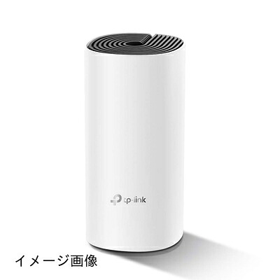 【新古品】 TP-Link WiFi 無線LAN メッシュWiFiシステム デュアルバンド AC1200 中継器 1ユニット Deco M4 ホワイト