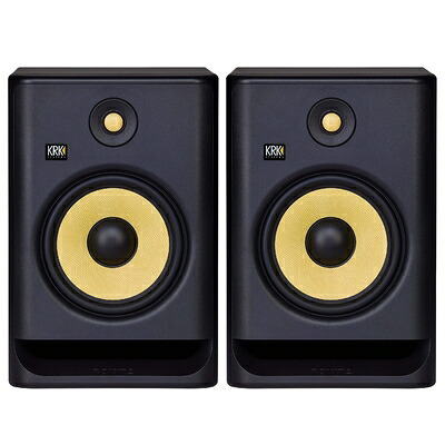 【中古】（新古品） KRK RP8 Rokit 8 G4 Professional Bi-Amp 8" Powered Studio Monitor Pair, Black｜ベアホームズ 141,286円