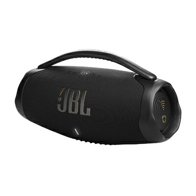 【中古】（新古品） JBL BOOMBOX 3 Wi-Fi Bluetoth金棒引き 自動小銃声遣い手を加える役立つこと積み上げる/IP67防塵水/3way 5金棒引き/ 黒いこと JBLBB3WIFIBLKJN